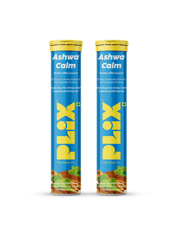 Plix Life Ashwagandha Supports Sexual Health and Stress Relief Tablets - Lemon Twist - Pack Of 2-picture-40