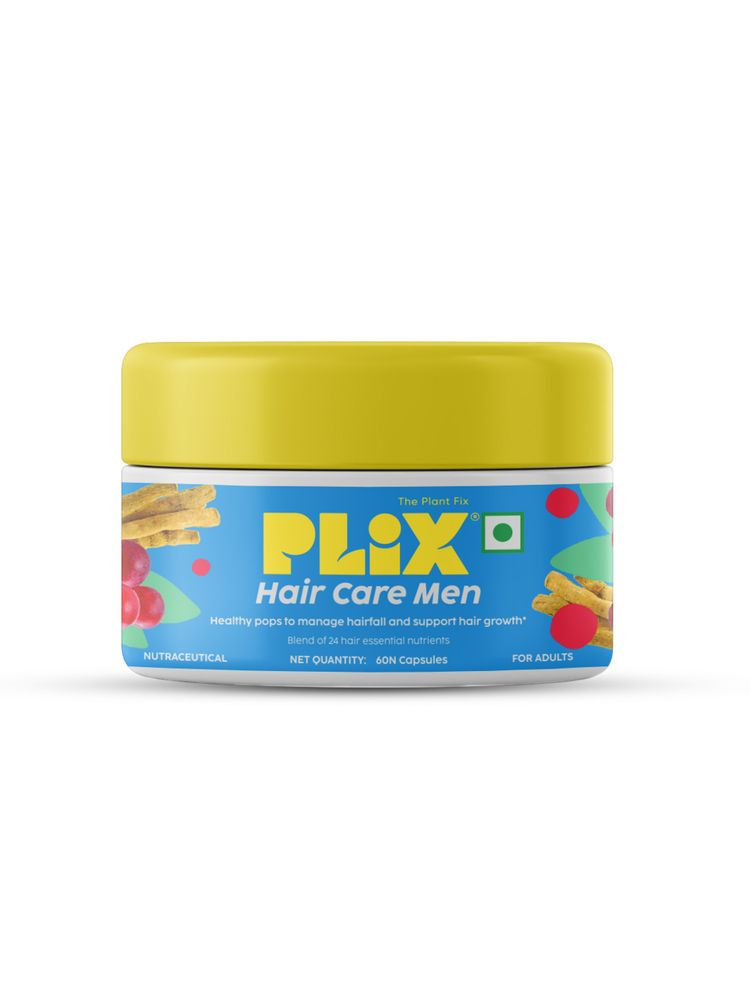 Plix Hair Care Capsules For Men With Ashwagandha - Contains DHT Blockers - Prevents Hair Fall-picture-14