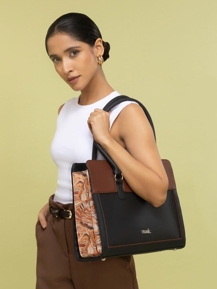 Zouk Nicobar Coral Hand Office Bag - Multi-Color-picture-18