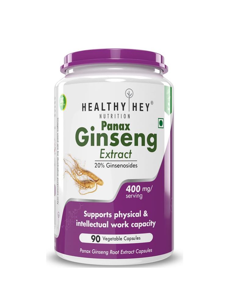 HealthyHey Nutrition Panax Ginseng - Veg Capsules-picture-16