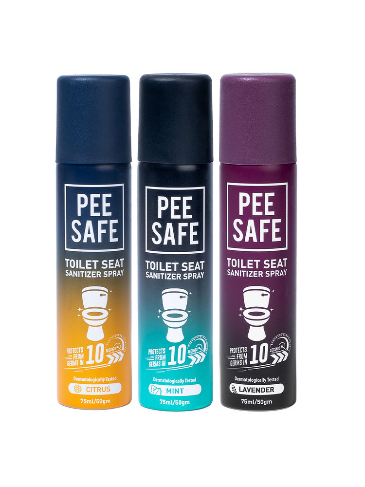 Pee Safe Mint- Lavender & Citrus Toilet Seat Sanitizer