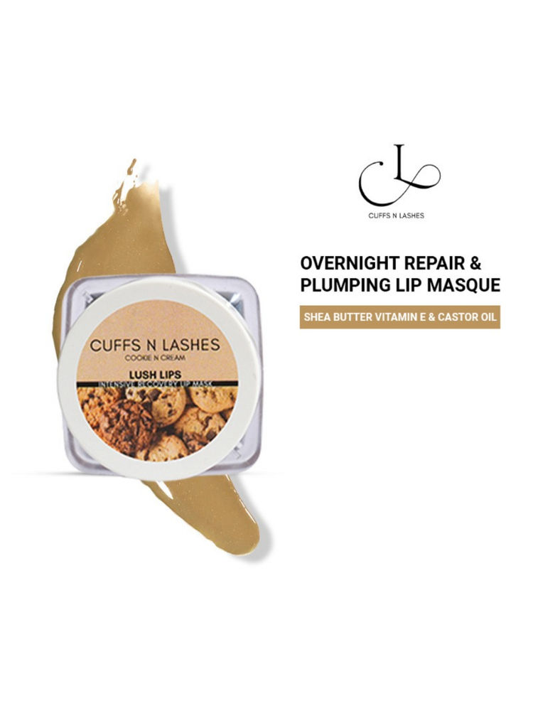 CUFFS N LASHES Lush Lips Intensive Recovery Lip Mask