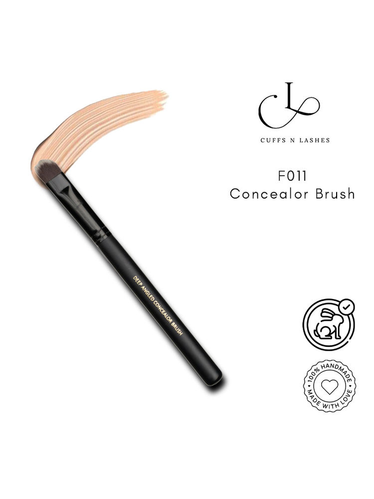 CUFFS N LASHES Deep Angled Concealer Brush - F011-picture-25