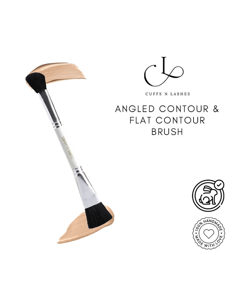 CUFFS N LASHES Angled Contour Brush & Flat Contour Dual Brush - 02-picture-16