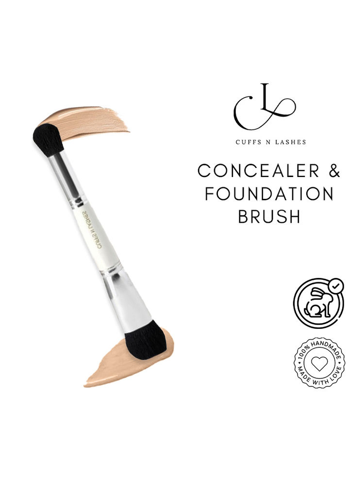 CUFFS N LASHES Concealer & Foundation Dual Brush - 03-picture-12