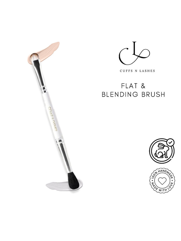 CUFFS N LASHES Flat Brush & Blending Dual Brush - 04-picture-24