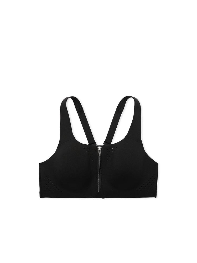 victoria's secret intimates Victoria's Secret Featherweight Max Front-Close Sports Bra Black-picture-18