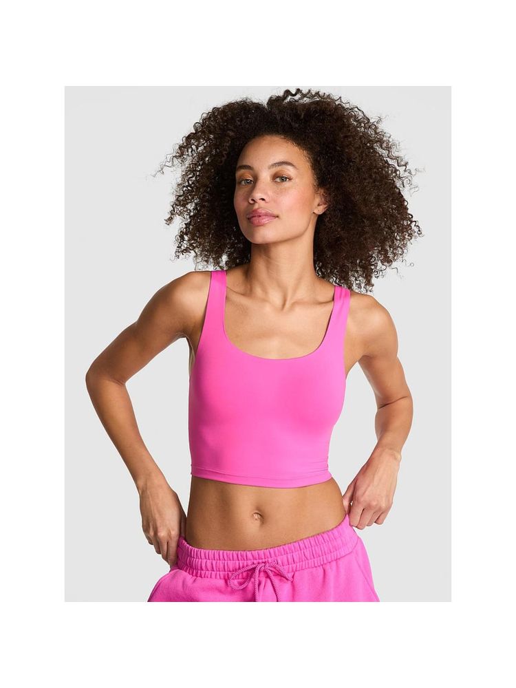 victoria's secret intimates Victoria's Secret PINK Relay Longline Sports Bra Pink-picture-34