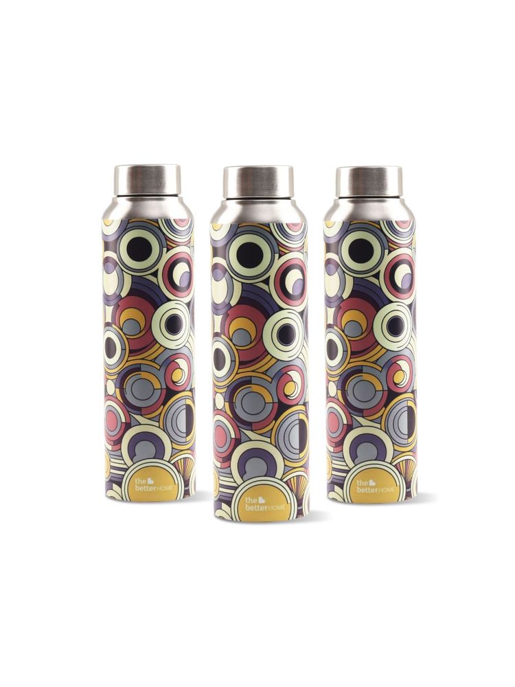 The Better Home Simplex 1000ml Dotty Dazzle Bottle Pack of 3-image-31
