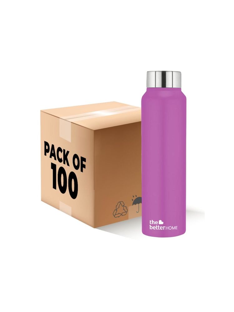 The Better Home Pack of 100 Simplex 1000ml - Purple Matte Bottle-image-41
