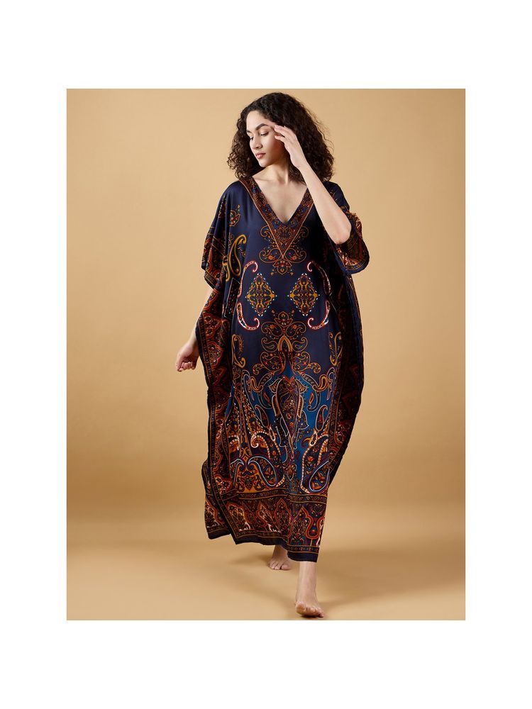 The Kaftan Company Bright Vines Kaftan-picture-33