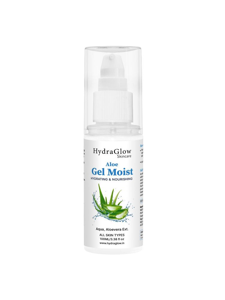 Hydra Glow Skincare Aloe Gel Moist Hydrating and Nourishing Moisturizer-image-2