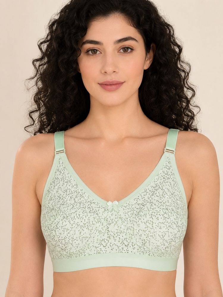 Mod & Shy Green Printed Cotton/Elastane Regular Bra-picture-41