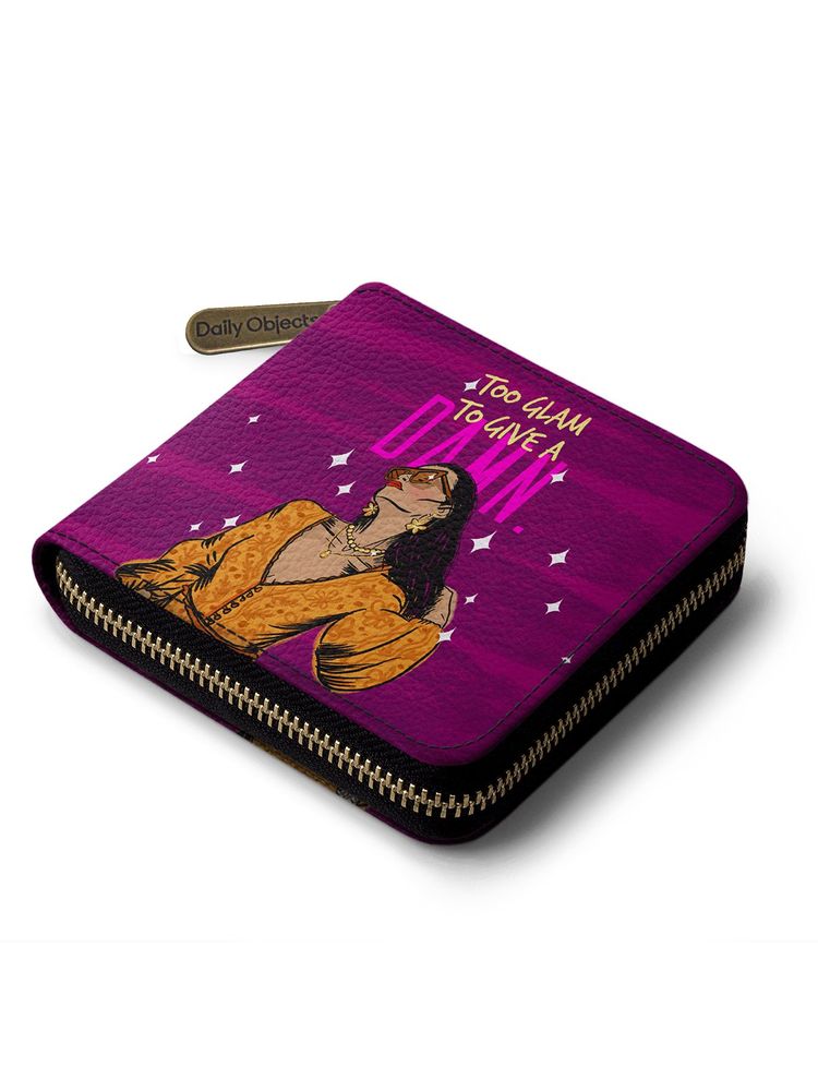 DailyObjects Glam No Damn Zip Wallet