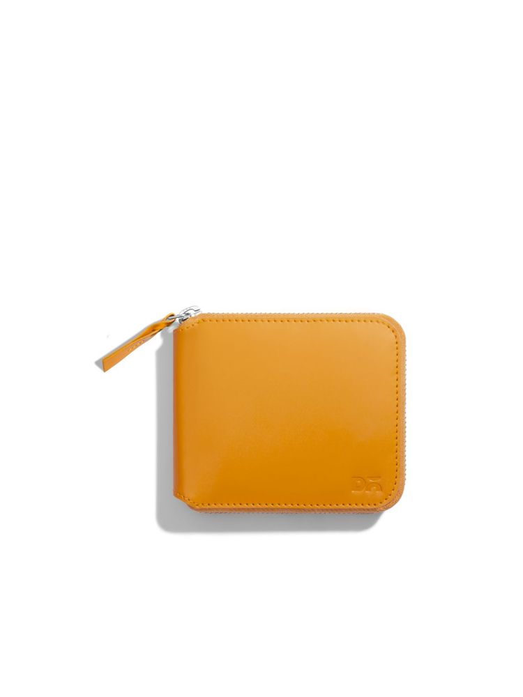 DailyObjects Chrome Yellow Vegan Leather Zip Wallet-picture-21