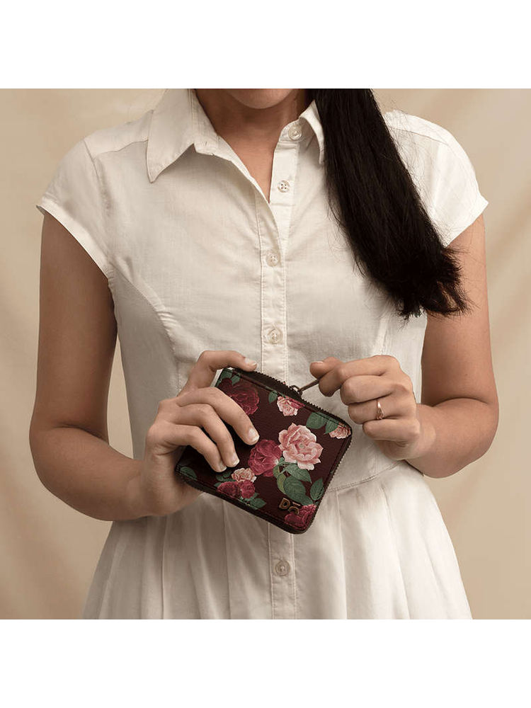 DailyObjects Lovely Blooms Zip Wallet