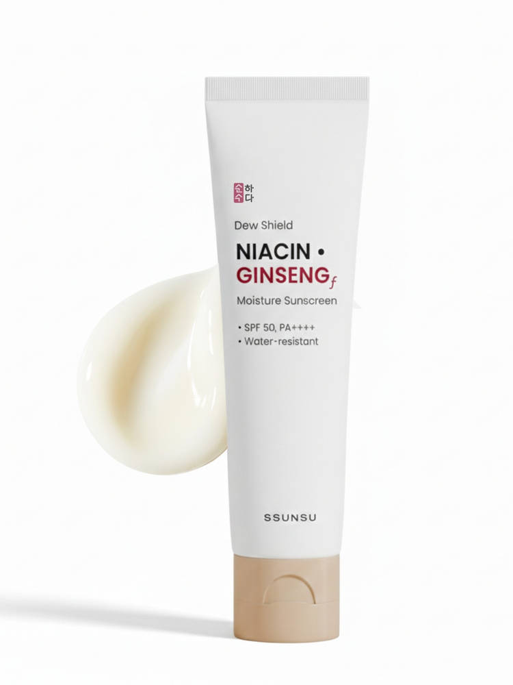 SSUNSU Niacin Ginseng Moisture Sunscreen SPF 50 PA+++