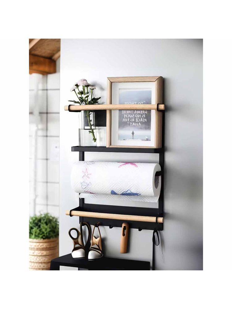 UMAI Black Kitchen Organizer Rack-picture-16