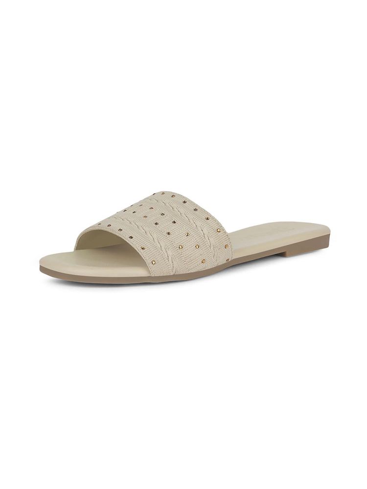 Bata Women Beige Flats-picture-10