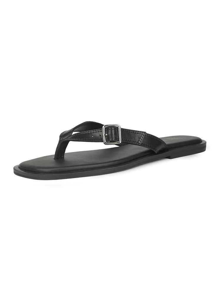 Bata Women Black Elegant Flats-picture-18
