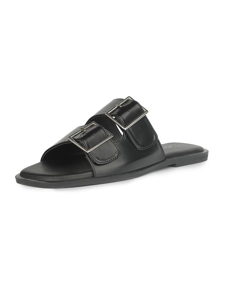 Bata Women Black Flats-picture-20