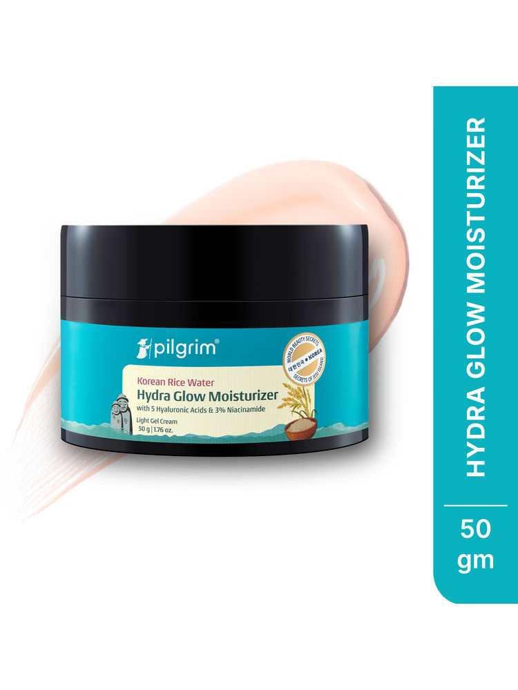 Pilgrim Korean Rice Water Hydra Glow Light Gel Moisturizer-picture-2