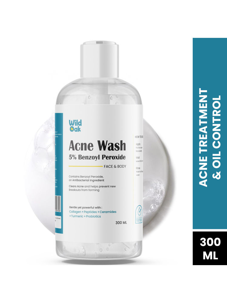 Wild Oak 5% Benzoyl Peroxide Face & Body Acne Wash-picture-17