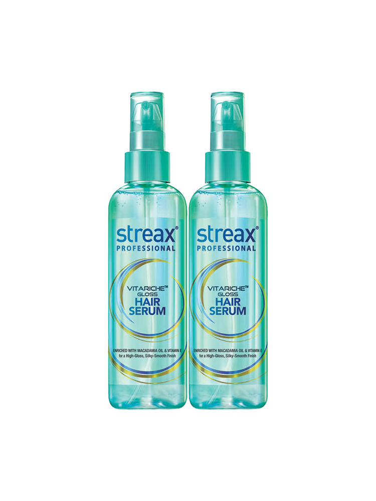 Streax Professional Vitariche Gloss Hair Serum - Pack Of 2