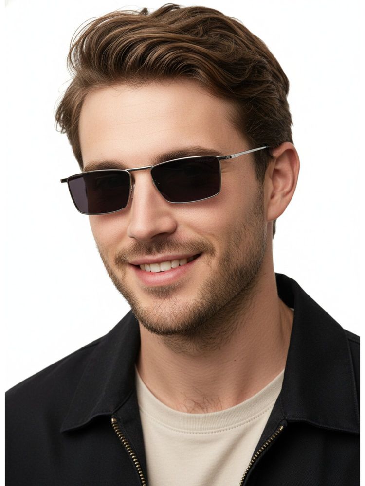 HASHTAG EYEWEAR UV Protected & Polarized Sunglass for Men -WBB80610C1 Size 54-picture-16