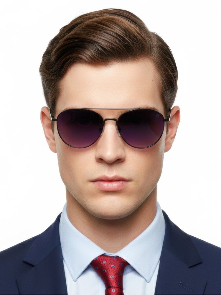 HASHTAG EYEWEAR UV Protected & Polarized Sunglass for Men -WBT7054C3 Size 53-picture-14