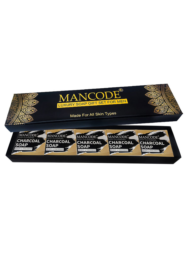 ManCode Luxury Charcoal Soap Gift Set