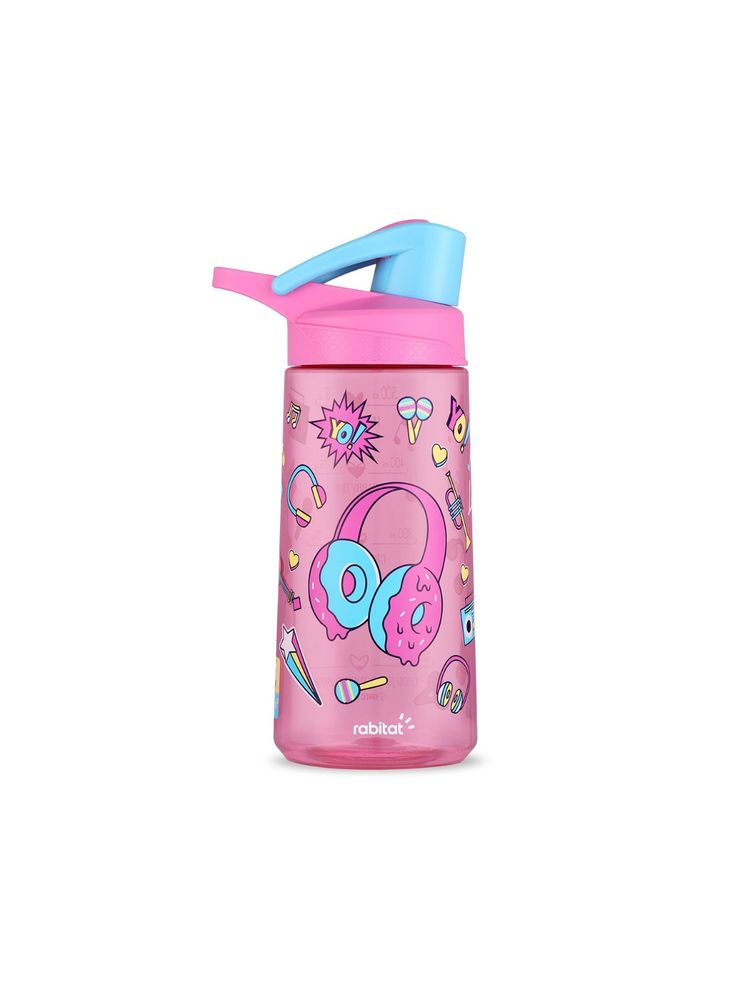 Rabitat Flip Lock Tritan Water Bottle - Miss Butters-picture-34
