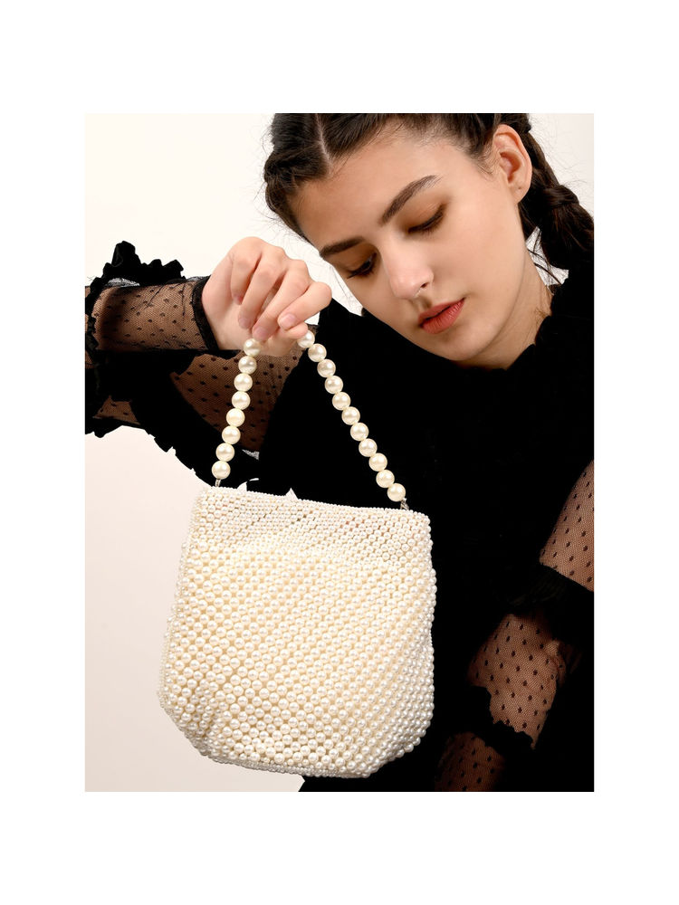 Odette White Pearls Batuas