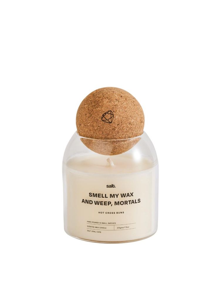 Salt. Oral Care Sweet Surprise Hot Cross Buns Cinnamon Scented Candle-image-21