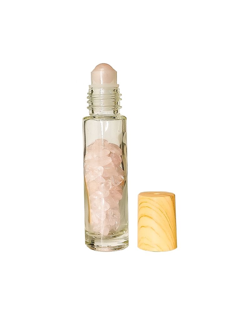 Getmecraft Rose Quartz Roller Bottle For Face, Neck, Eye-picture-30