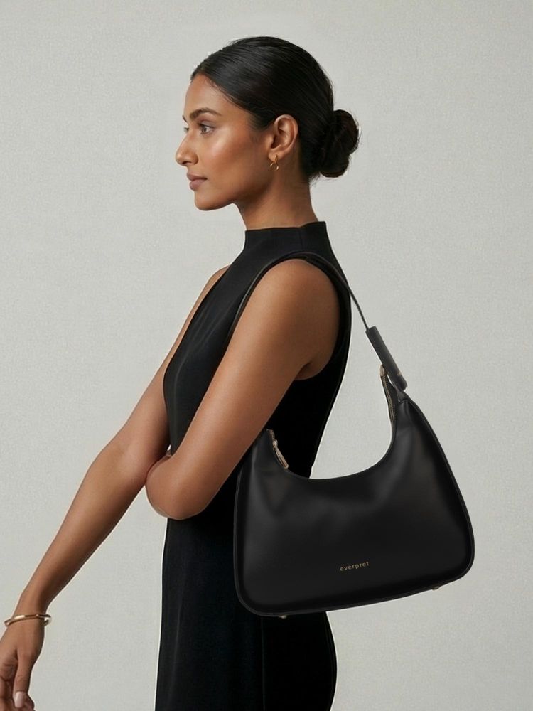 Everpret Day to Night Use black Alexis Minimal Shoulder Bag-picture-17
