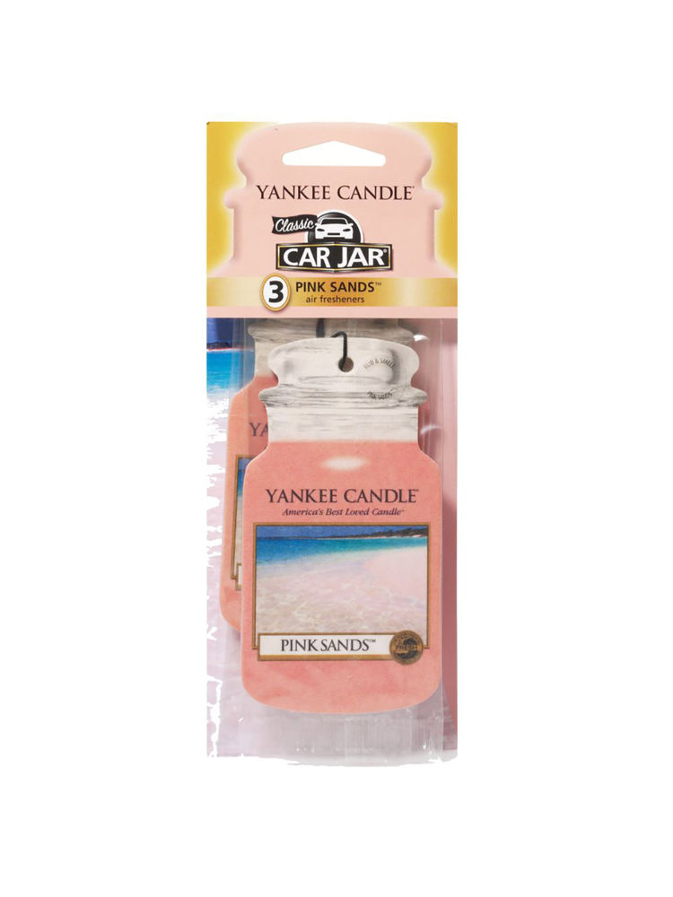Yankee Candle Pink Sands Single Car Jar Air Freshener-picture-15