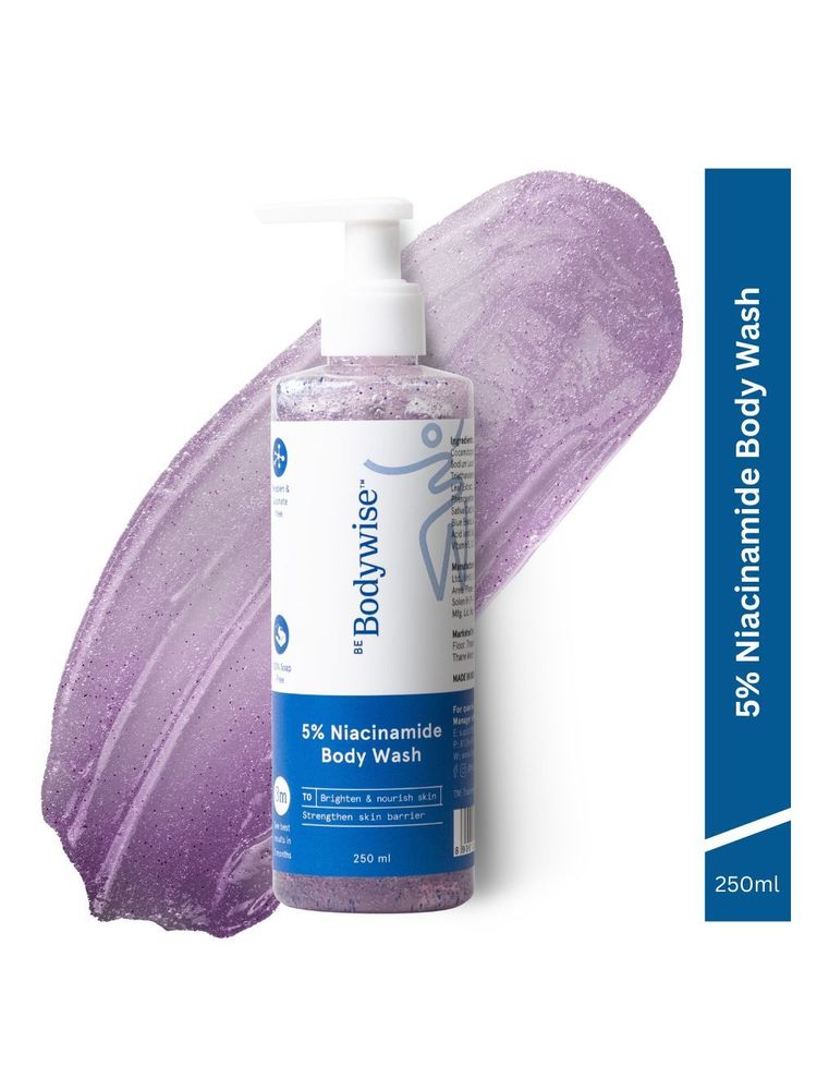 Be Bodywise 5% Niacinamide Body Wash with Aloe Vera Extract For Intense Hydration & Deep Cleansing-picture-37