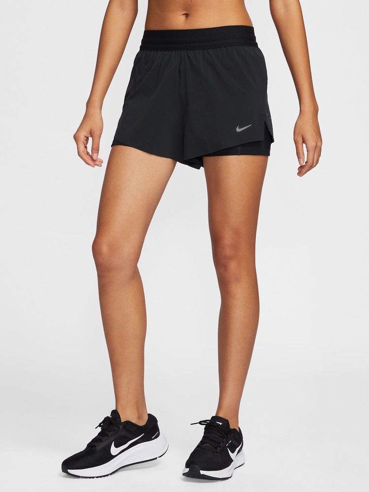 Nike Swift Women's Dri-FIT Mid-Rise 2-in-1 Running Shorts-image-9