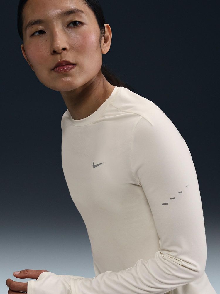 Nike Swift Women's Dri-FIT UV Long-Sleeve Crew-Neck Running Top-image-4