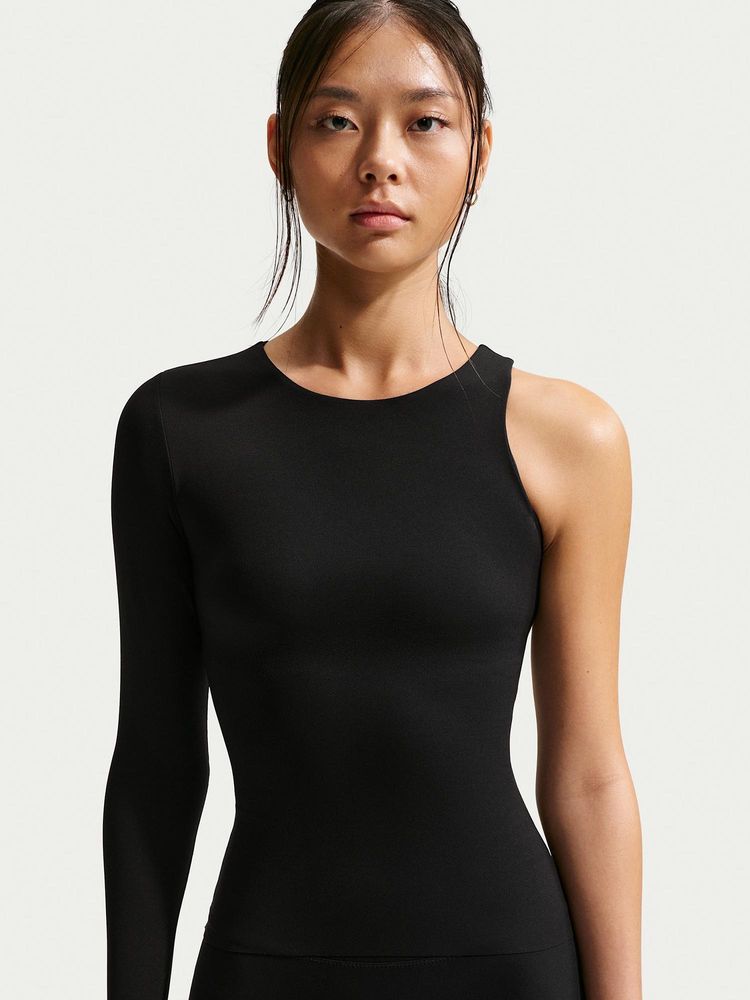 Nike Zenvy Women's Dri-FIT One-Sleeve Top-image-28