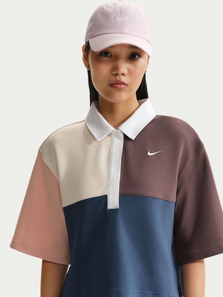 Nike Sportswear Women's Oversized Short-Sleeve Polo-picture-19