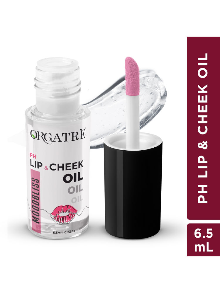 Orgatre Lip & Cheek Oil | pH-Activated Tint, Multi-Use Hydrating Oil for Soft, Dewy Glow-picture-10