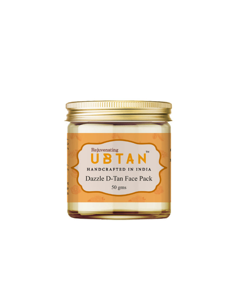 Rejuvenating UBTAN Dazzle D Tan Face Pack-image-16