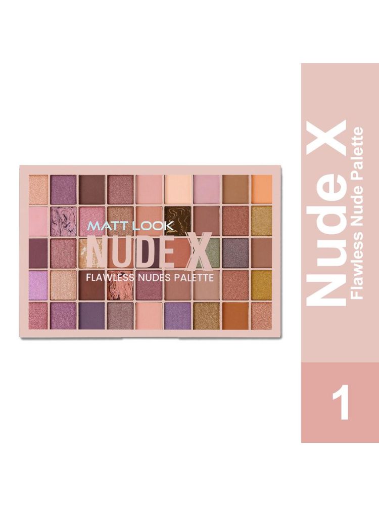 Matt look Nude X Flawless Nudes Palette-picture-35