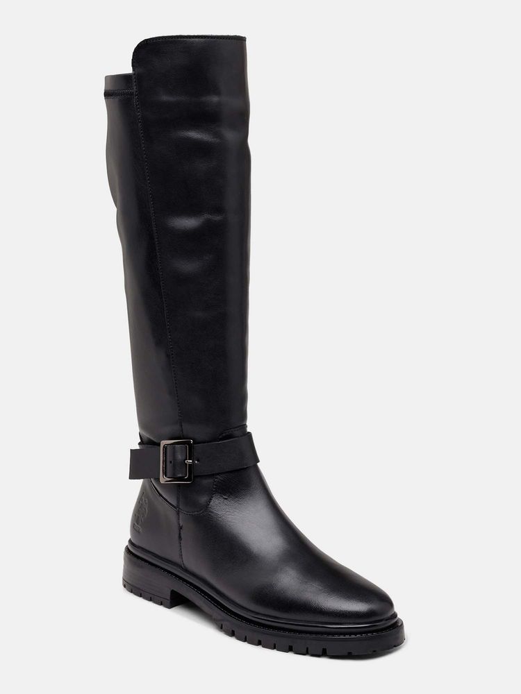 U.S. POLO ASSN. Women Black Solid Casual Boots-picture-23