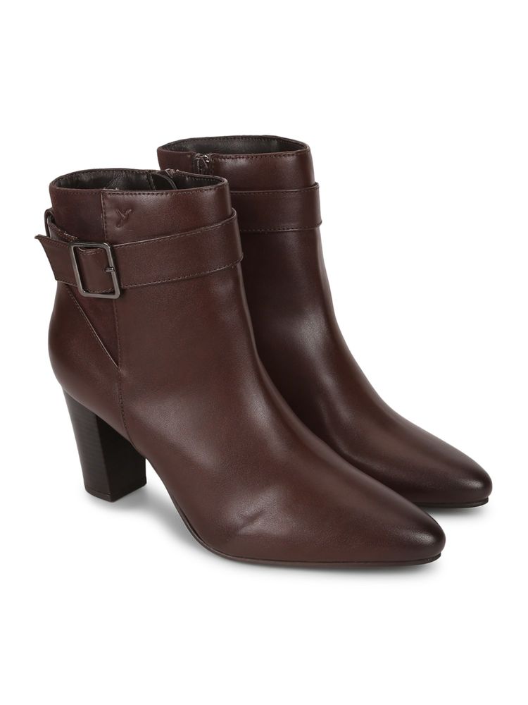 Yoho Women Brown Casual Boots-image-13