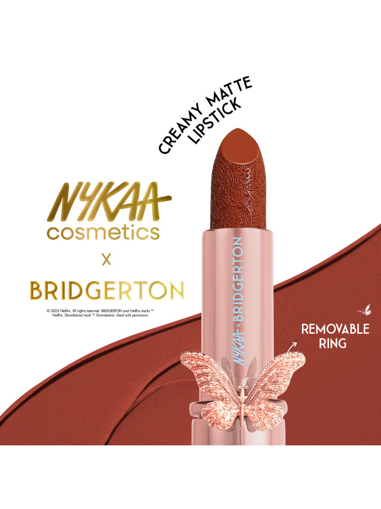 Nykaa Cosmetics X Bridgerton Creamy Matte Lipstick
