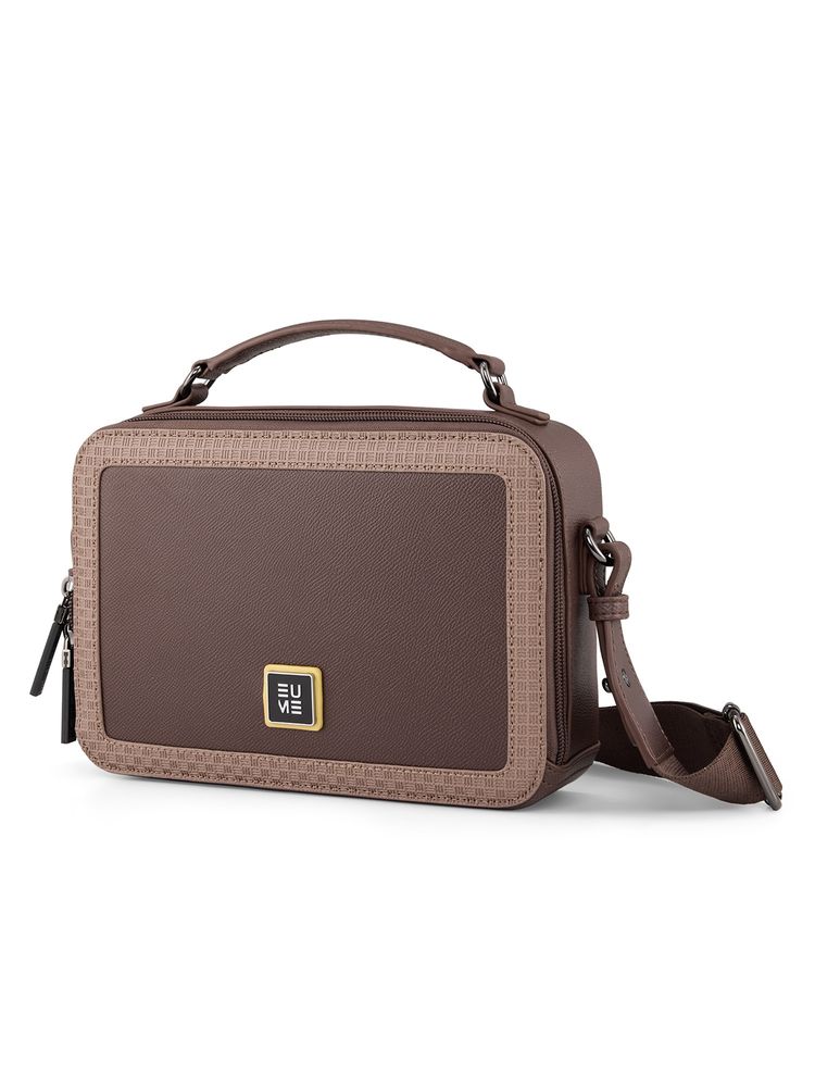 EUME Regalia 2.5L Crossbody Sling Bag - Rustic Brown-image-43