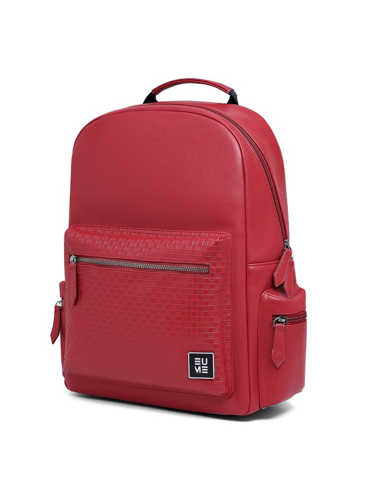 EUME Cosmo 16L Laptop Backpack with 13.5 Inch Laptop Compartment - Carmine Red-picture-13